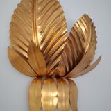 Palm leaves sconce
