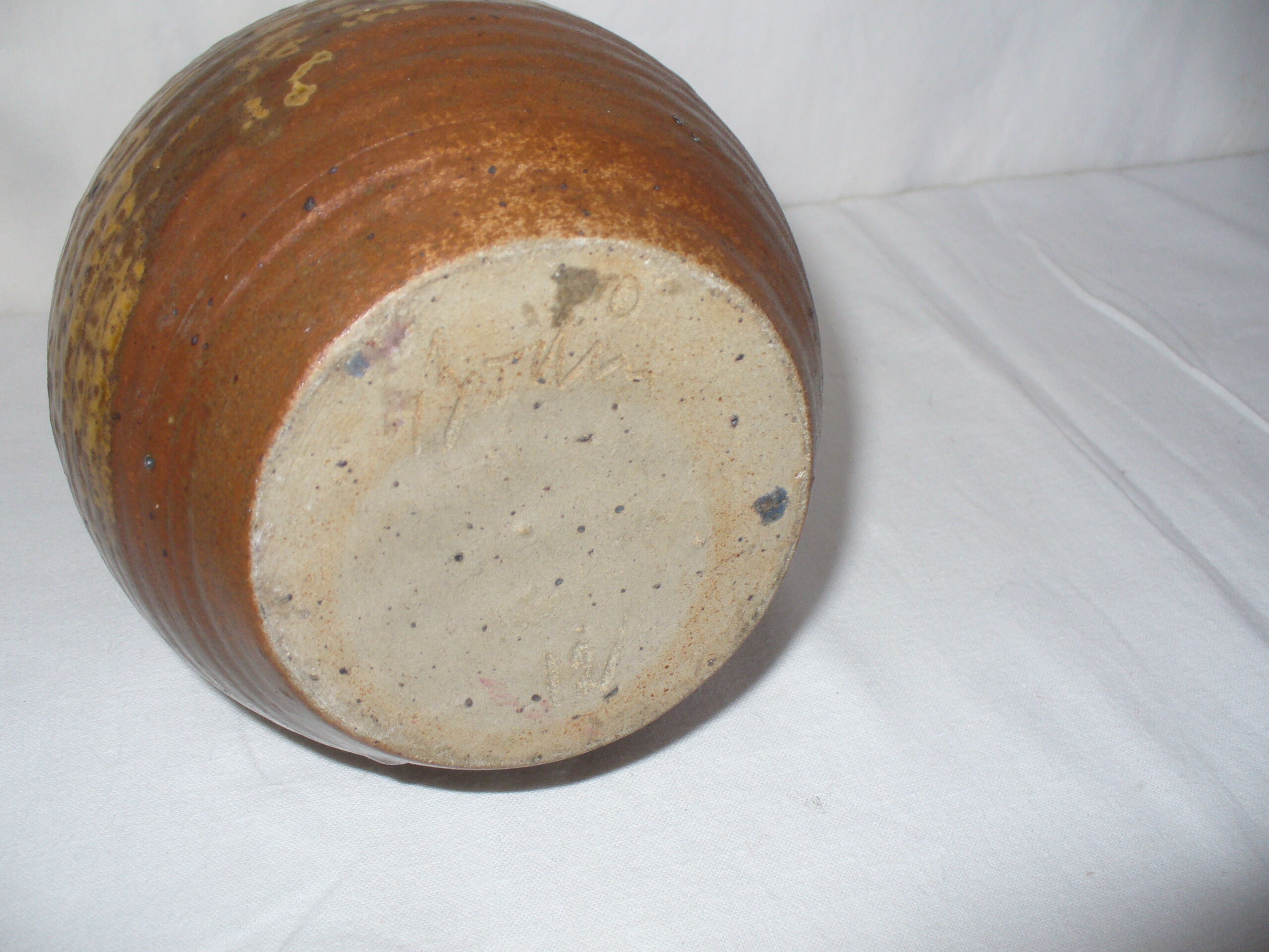 Bodin pyrity sandstone vase - 50s - 60s