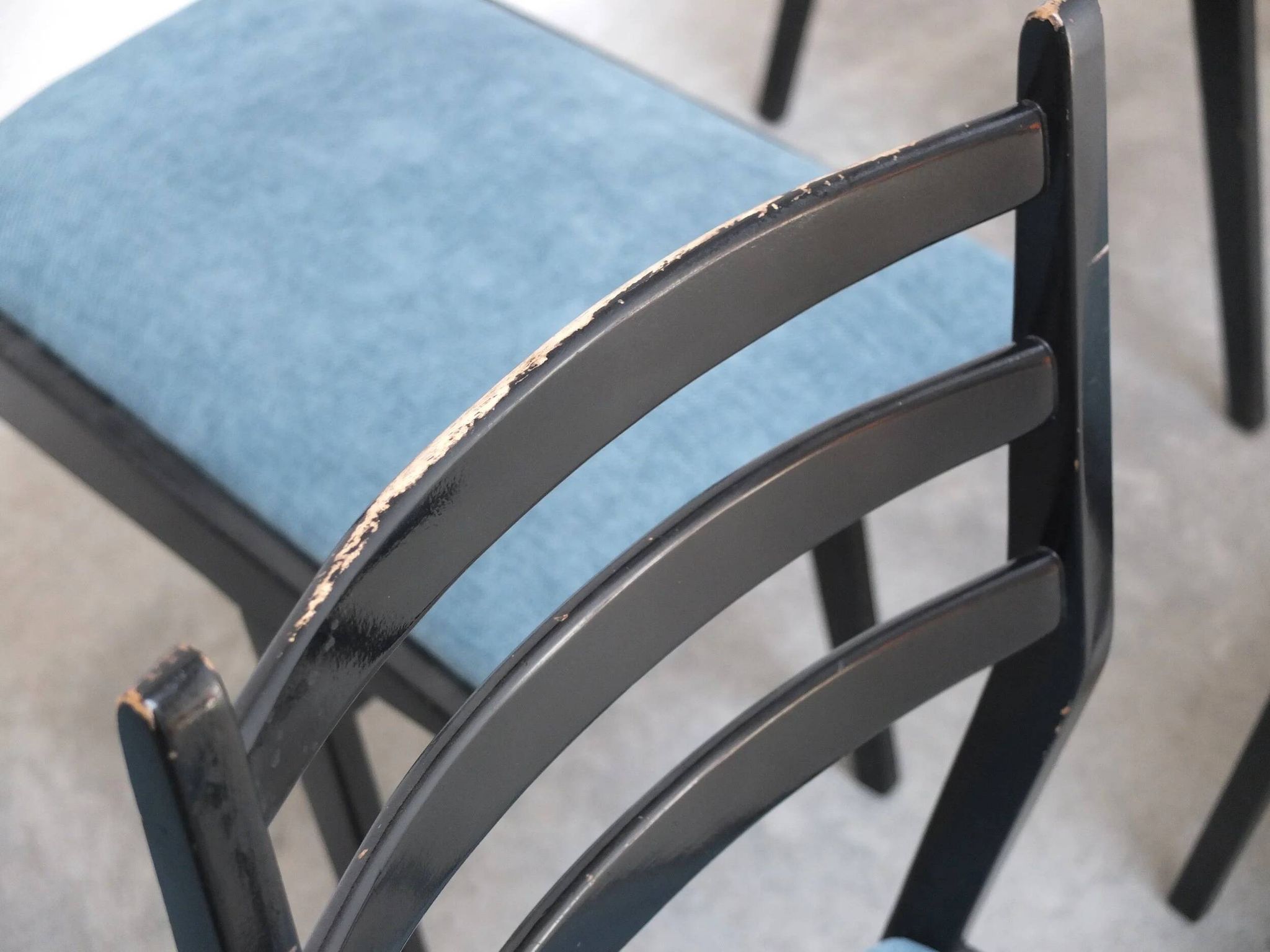 Set of 8 'S4' dining chairs by Alfred Hendrickx for Belform, 1950s