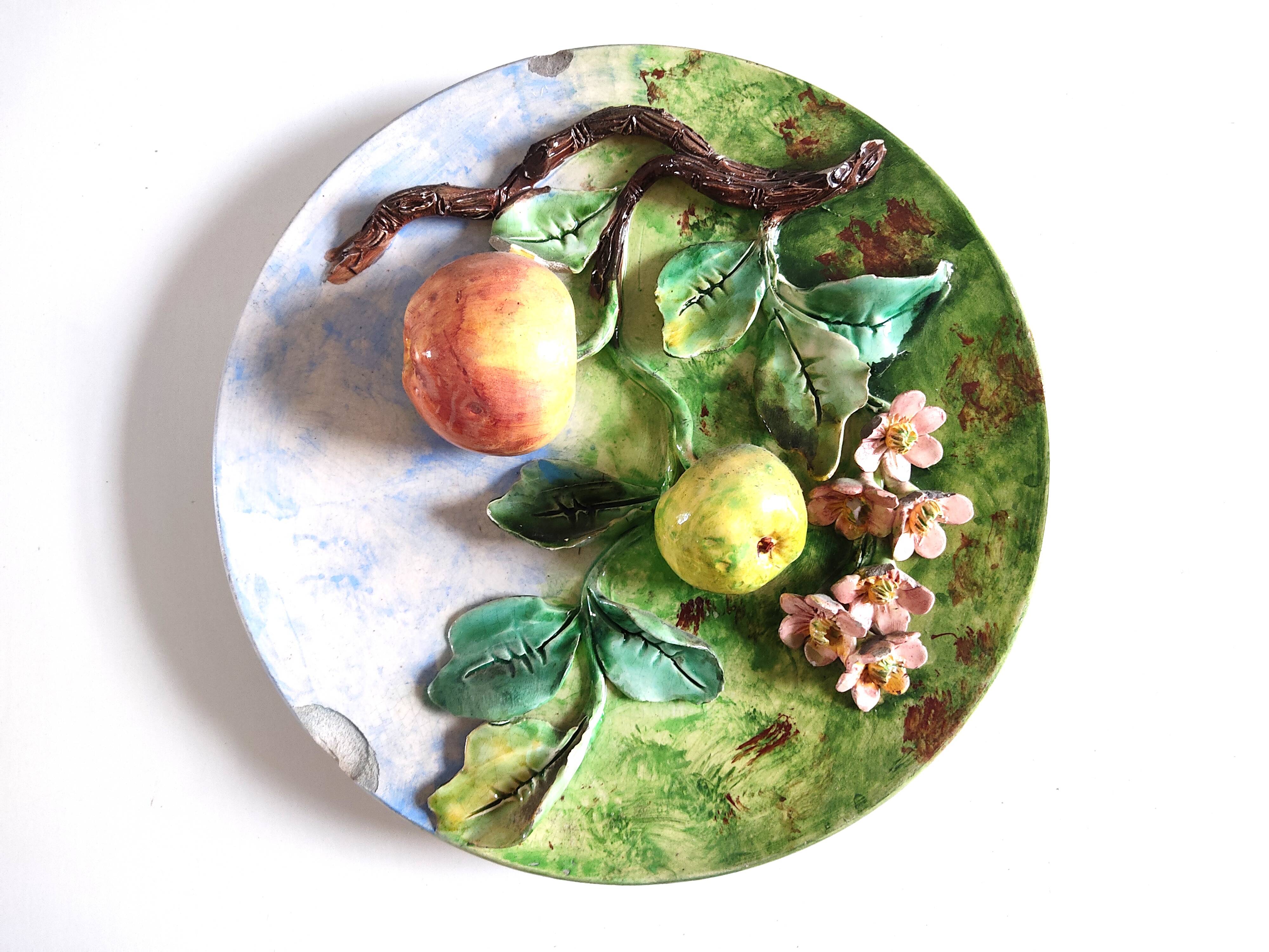 Longchamp embossed fruit plate