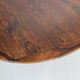 Mid century modern  round rosewood coffee table, 1960s denmark