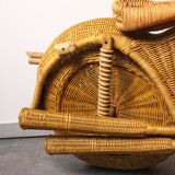 Harley Davidson en rotin, Tom Dixon, 90.
