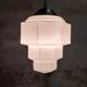 Art deco skyscraper pendant light 1930s