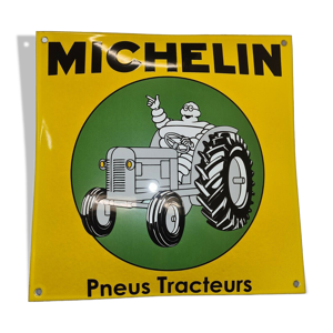 plaque émaillée Michelin