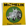 enamelled plate MICHELIN tractor tires