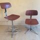 Chaise de bureau  bao pagholz vintage 60 pivotante & télescopique tbe
