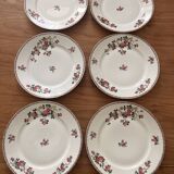 Assiettes à dessert anciennes