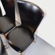 Set of 6 vintage Baumann Essor chairs in beech wood and skai