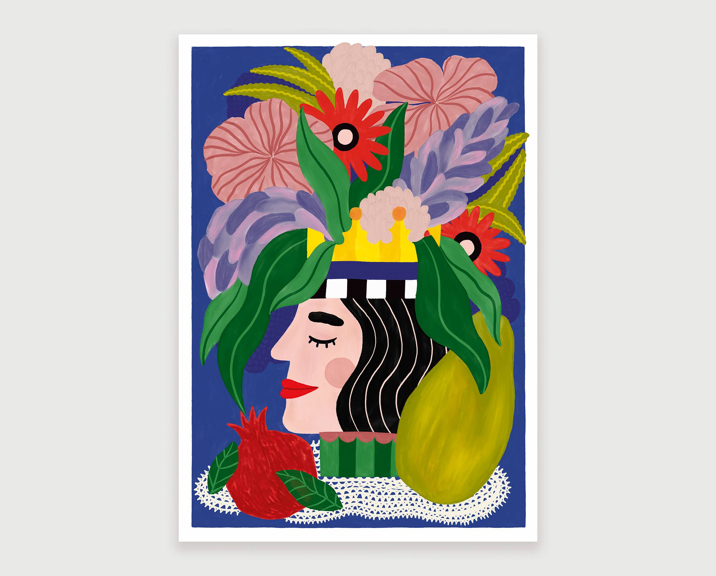 THE POMEGRANATE - A3 illustration