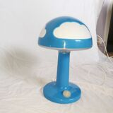 Mushroom lamp, Skojig blue cloud, design Henrik Preutz for Ikea, 1990