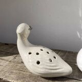 White ceramic duck