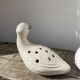 Canard en céramique blanc