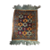 Handmade wool carpet 47x78cm