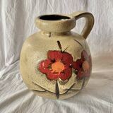 Scheurich vase 484-21 - West Germany - floral decoration