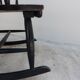Rocking chair fauteuil à bascule 1950 vintage