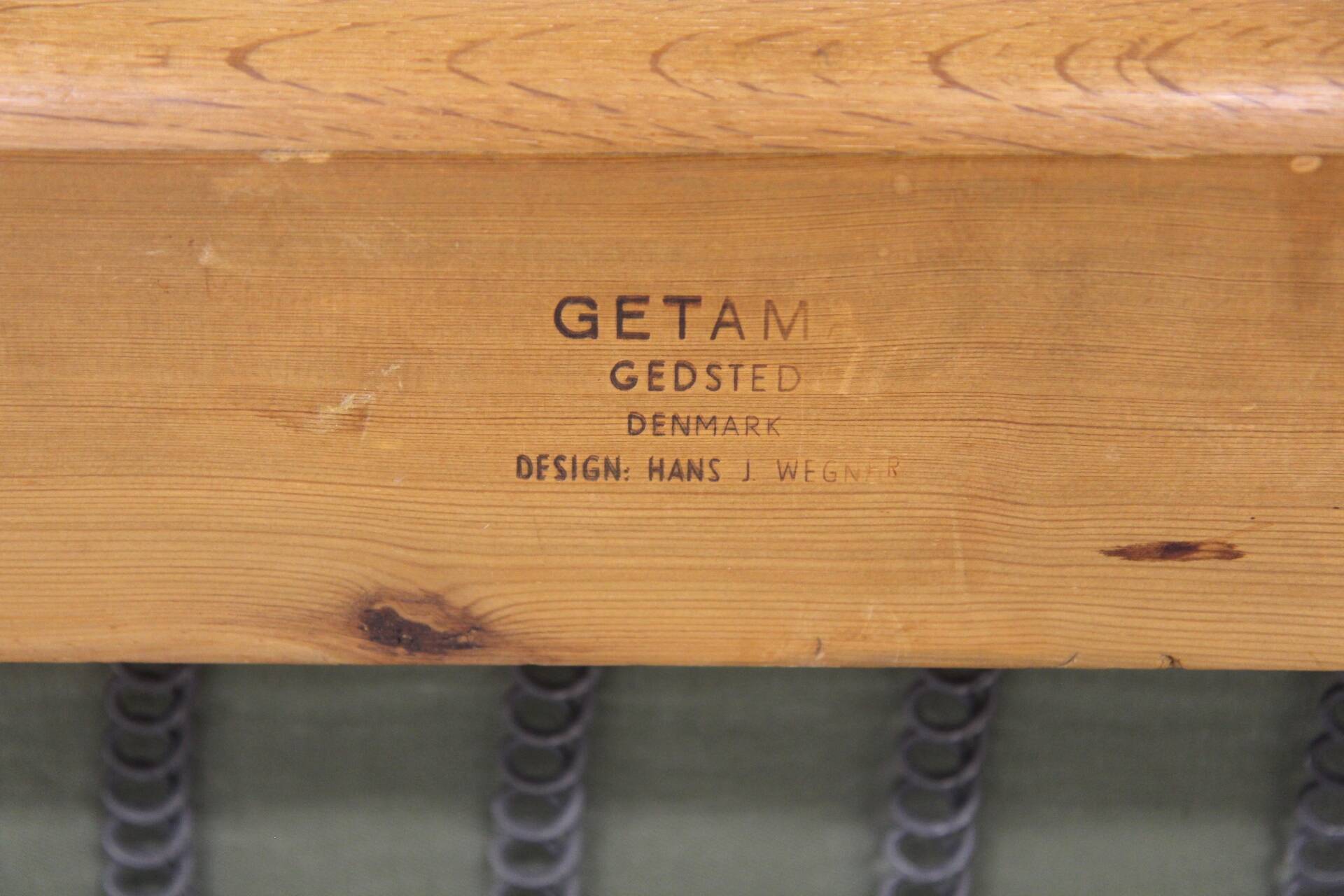 Canapé scandinave "GE-236", Hans J. Wegner, Getama, Danemark, 1960