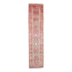 3x13 Pink Hallway Turkish Runner Rug,94x409Cm