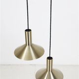 Set of 2 Fog & Mørup / Hans Due “Formel 1” pendant lamps / Mid-century Danish modern design / 1970s