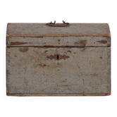Small antique grey chest (c.1900) #69