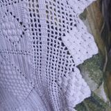 2 antique crochet bedspreads