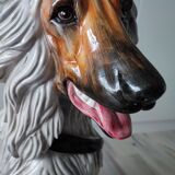 Ceramic greyhound dog