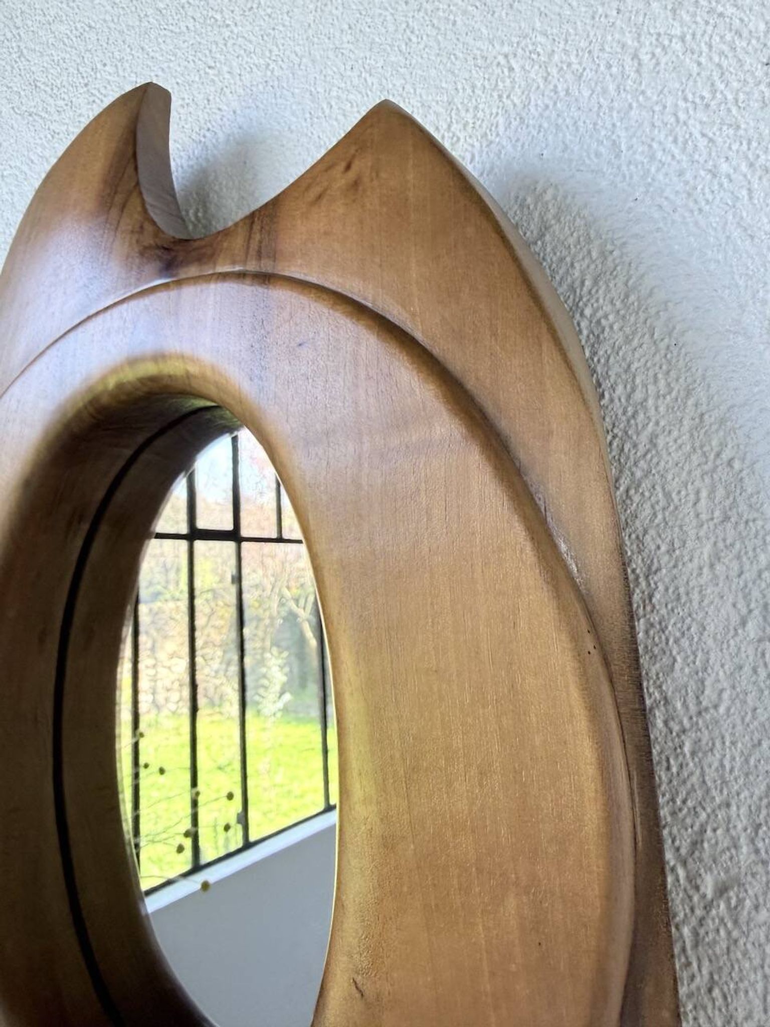 Organic walnut mirror 1960