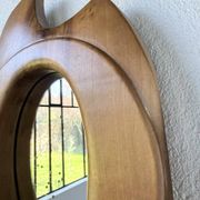 Organic walnut mirror 1960