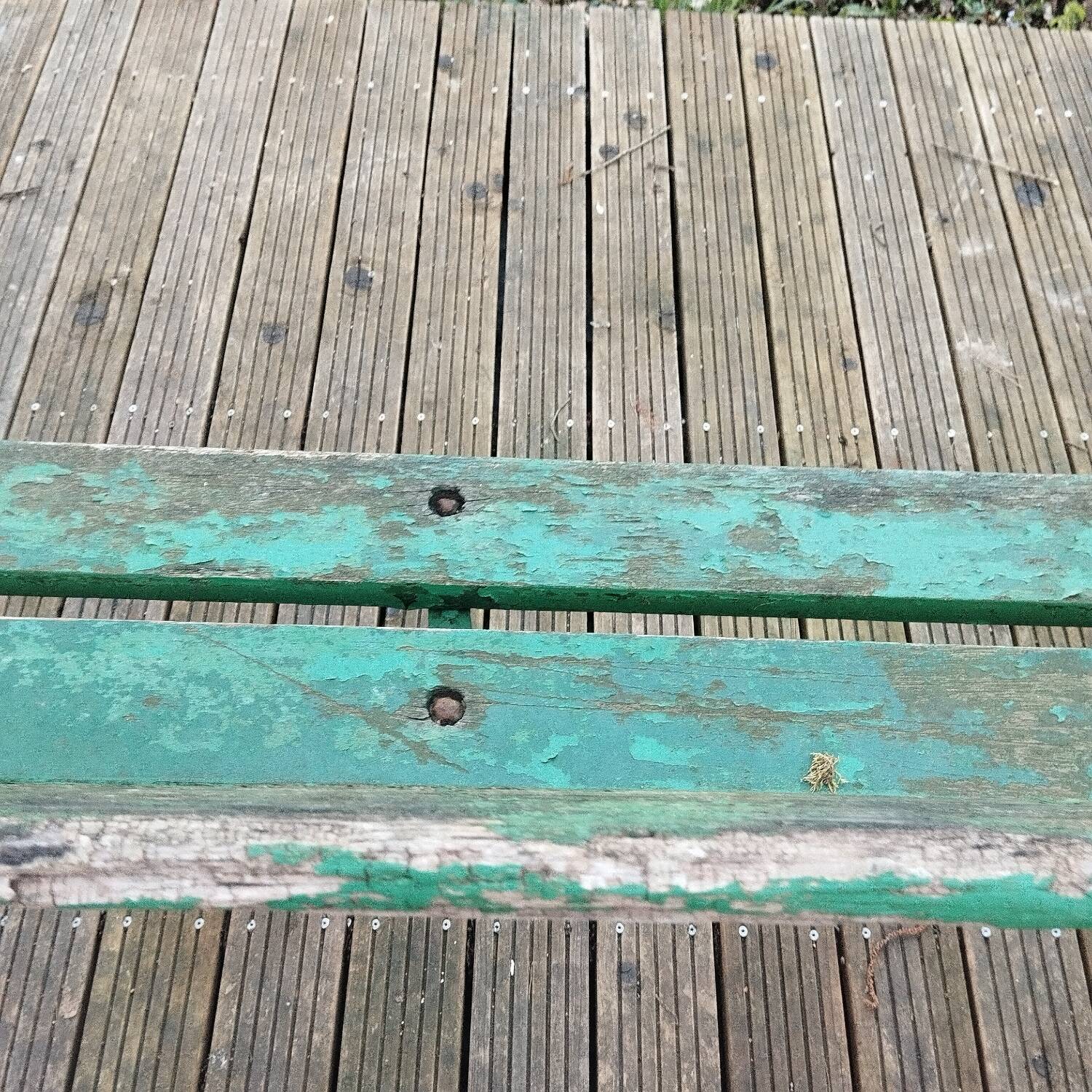 19th century cast iron public garden bench