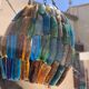 lustre en pate de verre Murano vintage