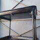 Industrial steel cast iron workshop trolley, 1900