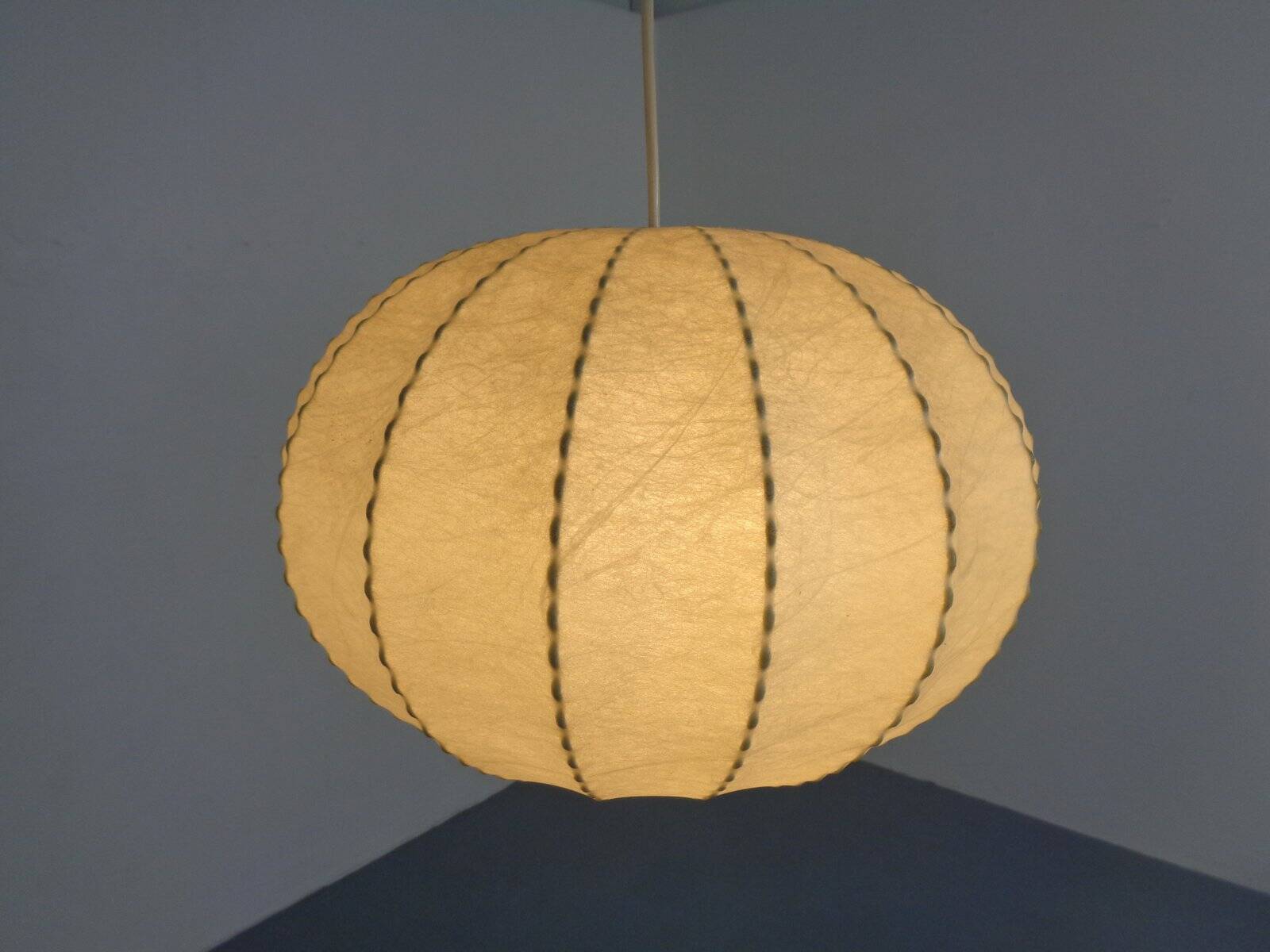 Italian Cocoon Pendant Lamp by Achille & Pier Giacomo Castiglioni, 1960s