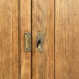 Art Deco light oak sideboard