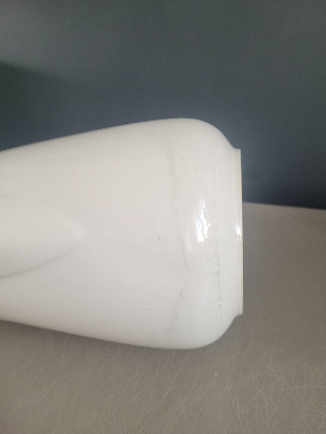 Large white porcelain pitcher 2L