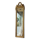 Mirror between two Louis XVI style in gilded wood with leaf around 1900