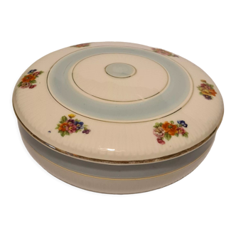 GDA porcelain candy dish with floral decoration