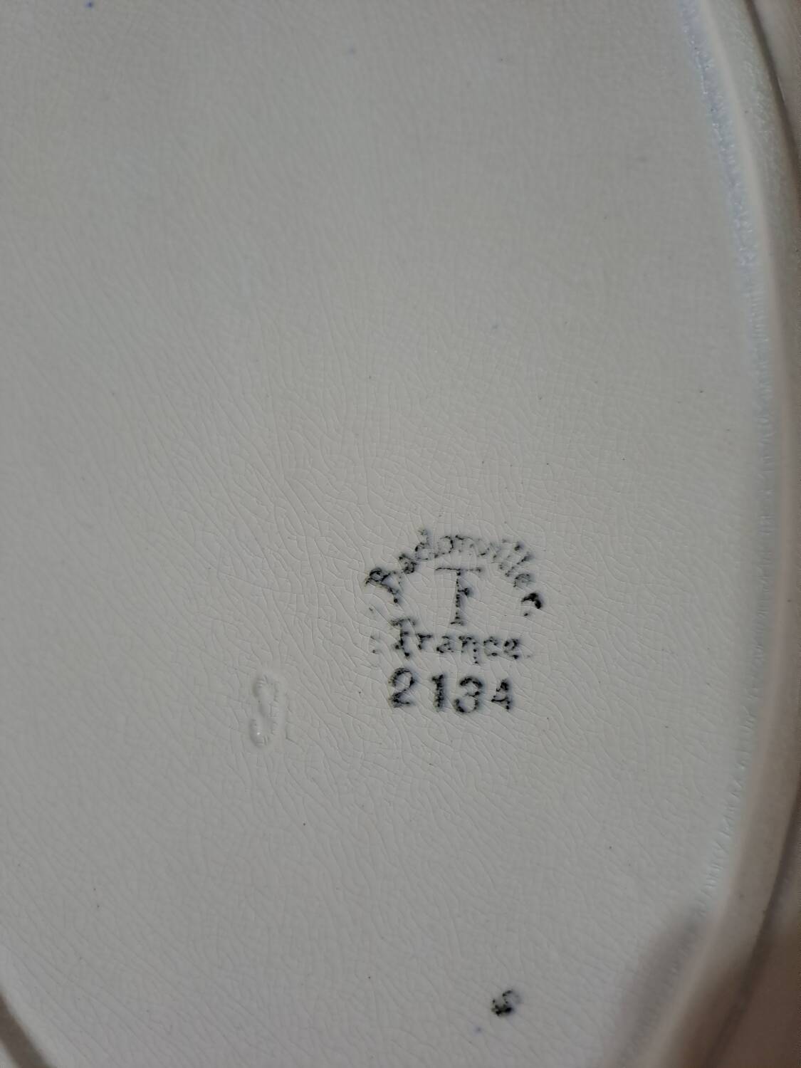 Badonviller oval dish