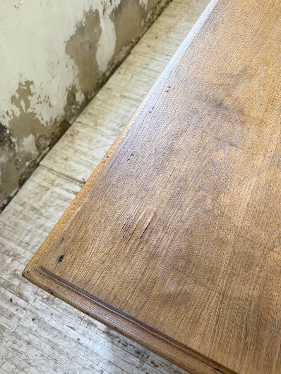 1950s oak office counter