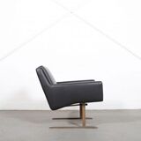 Lot de 4 fauteuils Wilkhahn Flexor et une table basse par Georg Leowald