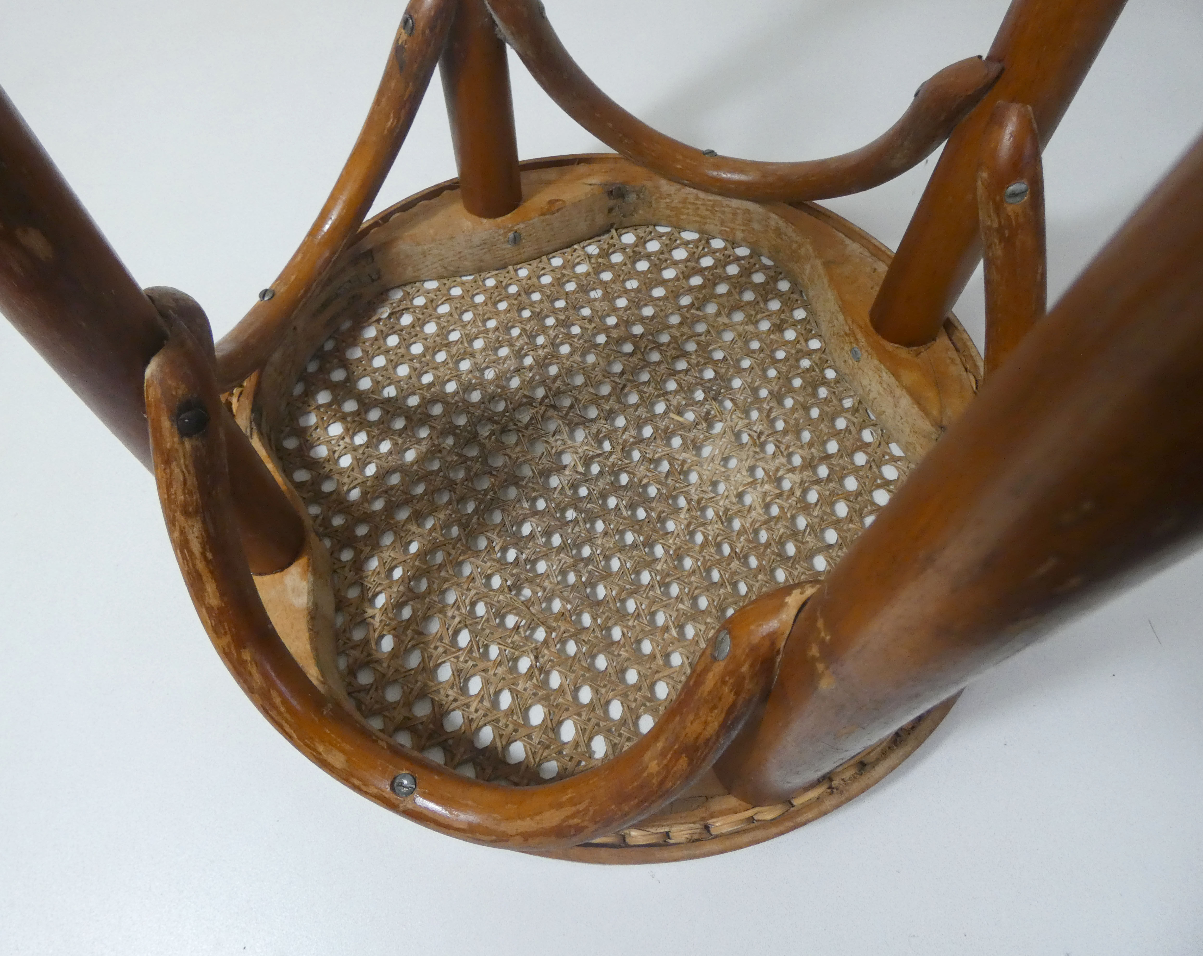 old Baumann vintage bistro stool