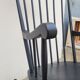 Vintage rocking chair rocking chair 1950 black