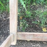 Wooden workshop stool