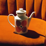 Vintage porcelain coffee pot from Bavaria 70s