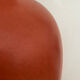 Large monumental vase in red terracotta