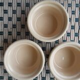 Lot 3 sandstone ramekins