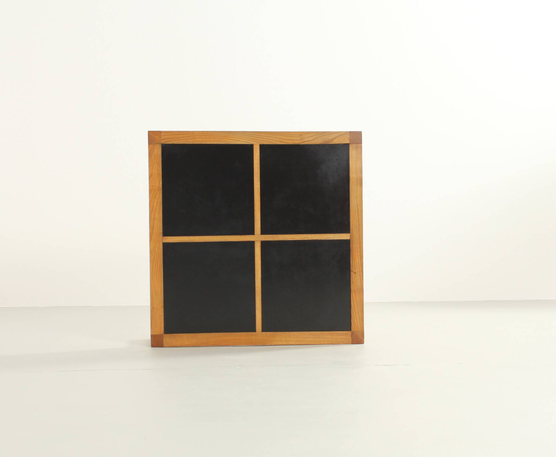 Coffee table or side table in pine and laminate, France, 1970s