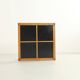 Coffee table or side table in pine and laminate, France, 1970s
