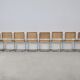 Dinning Chairs B32 By Marcel Breuer set 8
