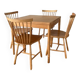Dutch-1960s-dining-table and four chairs