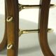 Table d'appoint en bois cintré, Allemagne, années 1950