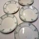 5 vintage dessert plates from Moulins des Loups in good condition